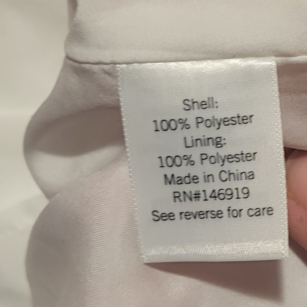 Nine West Satin Tiered Midi Skirt Ivory Tusk New Size XXL Y2K Boho Festival - Picture 8 of 8